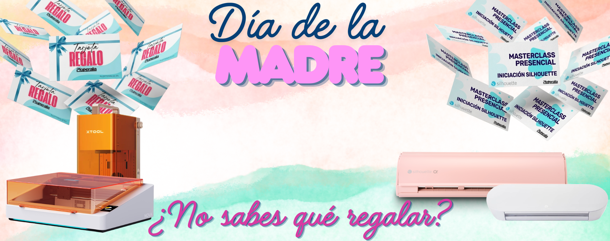 Ideas de regalo para el d&iacute;a de la madre en Plotteralia